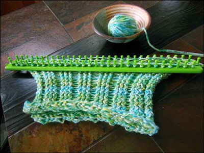 Instructions to Make a Long Loom Baby Blanket