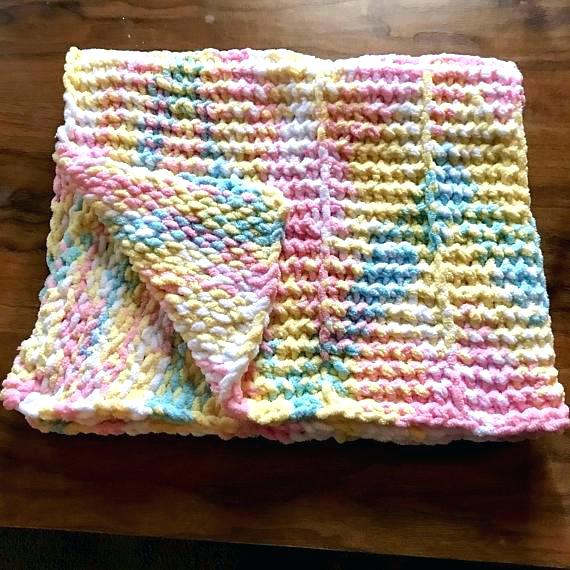 Loom Knit Baby Blanket Patterns | Knitting Things