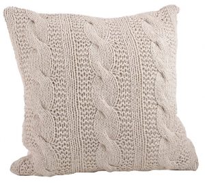 Cable Knit Lumbar Pillow