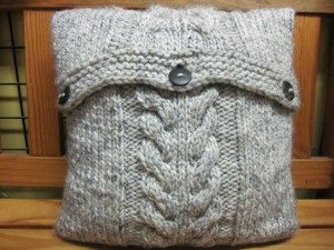 Cable Knit Pillow Cover
