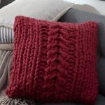 Oversized Cable Knit Pillow