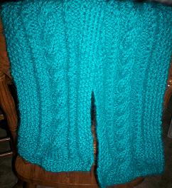 Cable Knit Scarf for Beginners