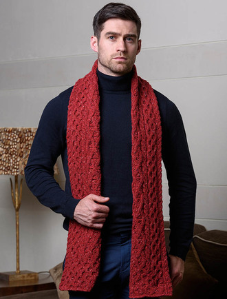 Men’s Knitted Scarf | Knitting Things