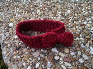 Free Pattern for Knitted Baby Headband