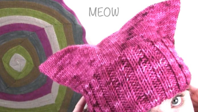 Knit Pussy Hat Pattern