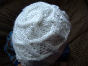 Knitted Hat That Looks Like a Brain