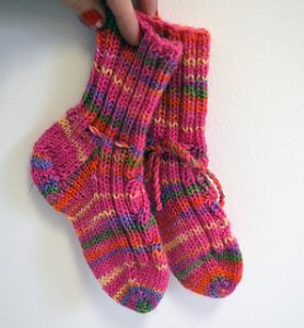 Baby Cable Knit Socks