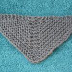 Basic Triangle Shawl Knitting Pattern