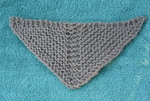 Basic Triangle Shawl Knitting Pattern