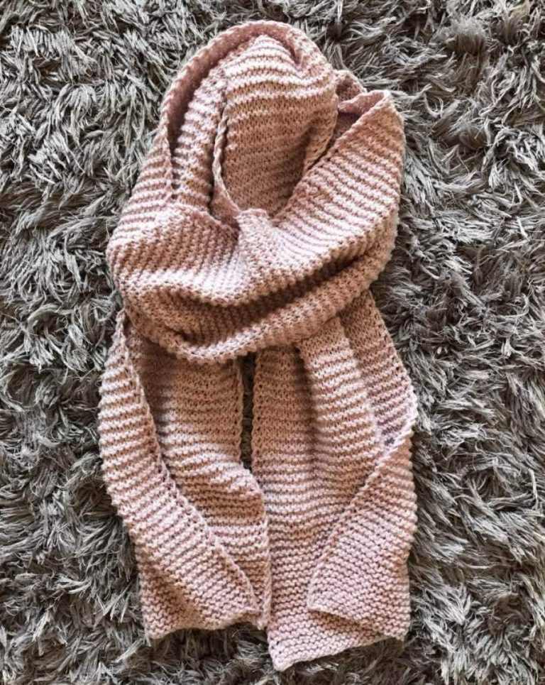 Free Easy Pattern For Super Chunky Cable Knit Scarf Knitting Things