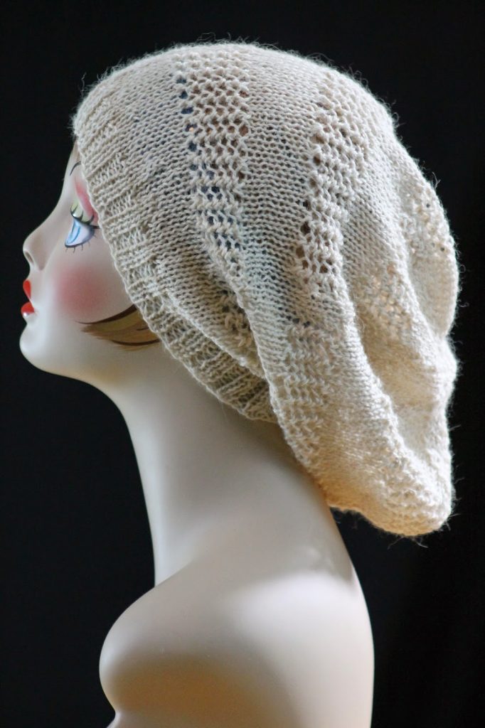 Free Slouchy Hat Knitting Pattern On Straight Needles Knitting Things