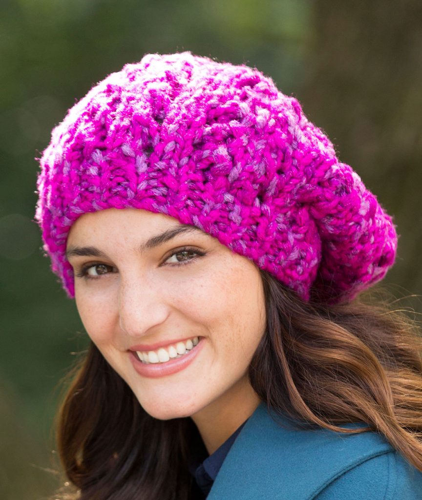 How to Knit a Slouchy Beanie Hat on a Round Loom | Knitting Things