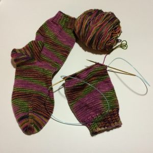 Knitting Socks on Circular Needles