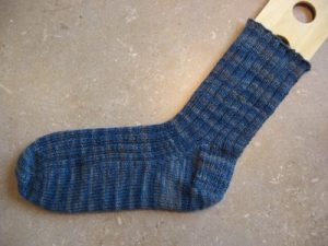 Knitting Toe up Socks on Two Circular Needles