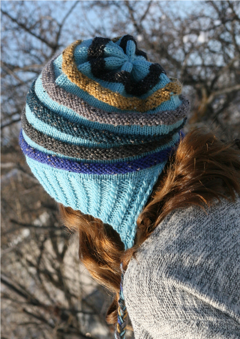 Loom Knit Slouchy Hat