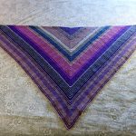 Triangle Shawl Knitting Pattern Garter Stitch
