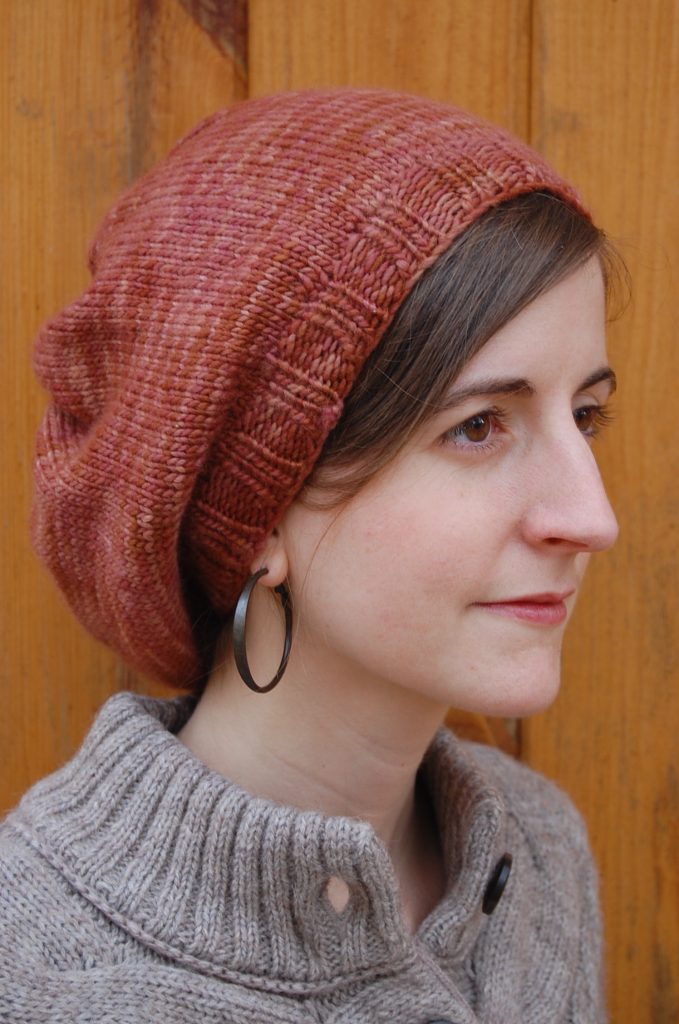 Free Slouchy Hat Knitting Pattern on Straight Needles Knitting Things